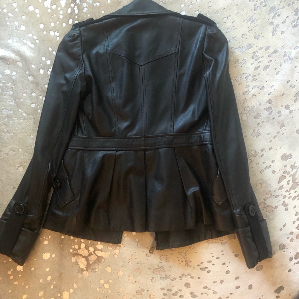 Dvf Leather Jacket - image 5